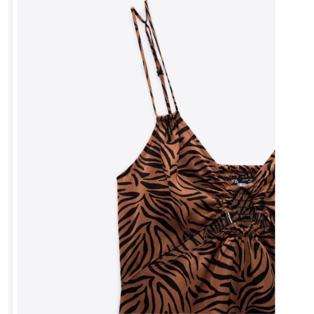 ZARA ANIMAL PRINT DRESS
BLACK - Picture 7 of 7